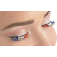 Faux cils autocollants scintillants, couleurs patriotiques Front_Angled_Right