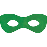 Masque en tissu de superhéros, choix de couleurs, taille unique, accessoire de costume à porter pour l'Halloween Front_Flat