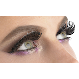 Faux cils autoadhésifs scintillants, accessoires à porter pour l'Halloween, offerts en plusieurs couleurs, taille unique Front_Angled_Right