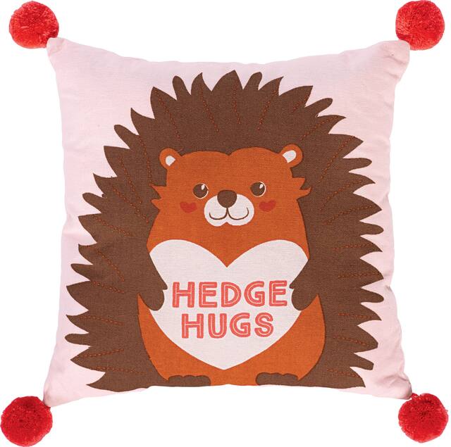 Hedge Hug Pillow Overhead_Flat