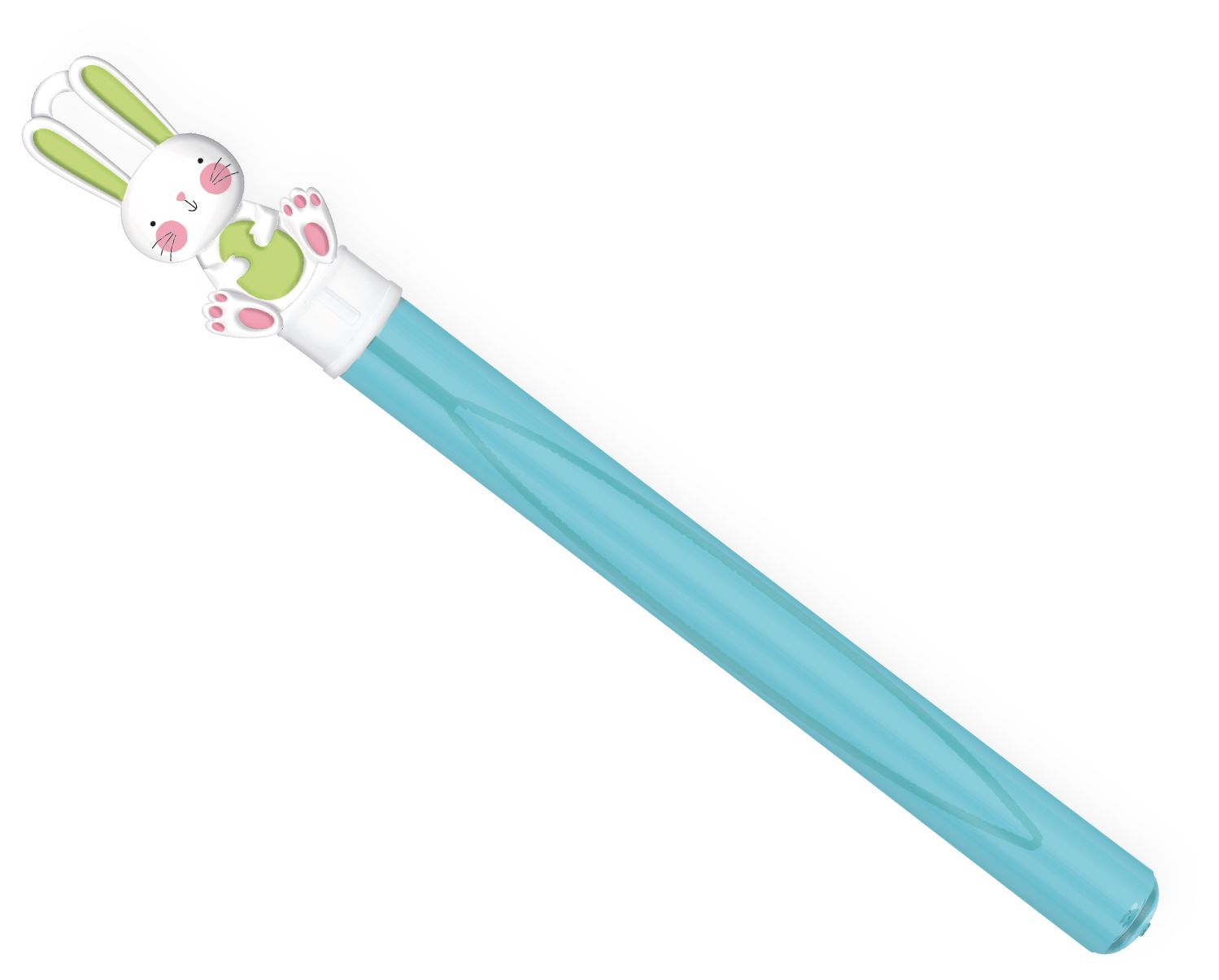 Easter Bunny Bubble Wand Overhead_Flat