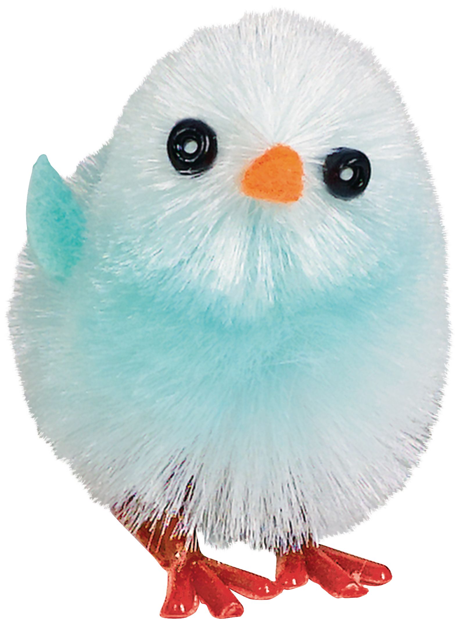 Chenille Easter Chicks, Multicolour, 6-pk Front_Angled_Right