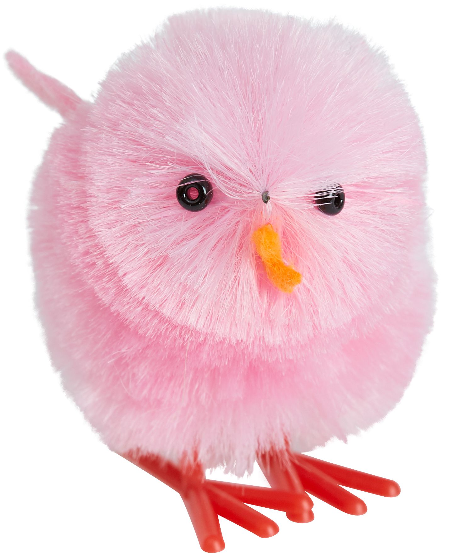 Chenille Easter Chicks, Multicolour, 6-pk Front_Angled_Right