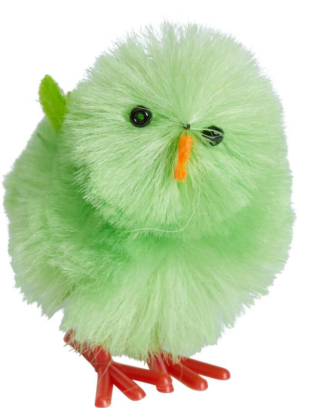 Chenille Easter Chicks, Multicolour, 6-pk Front_Flat