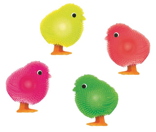 Light-Up Chick Favour Toys, Multi-Coloured, for Easter Composite_or_Mixed
