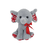 Sweetie Elephant Plush, 8-in Front_Flat