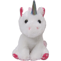 Licorne en peluche de la Saint-Valentin Front_Flat