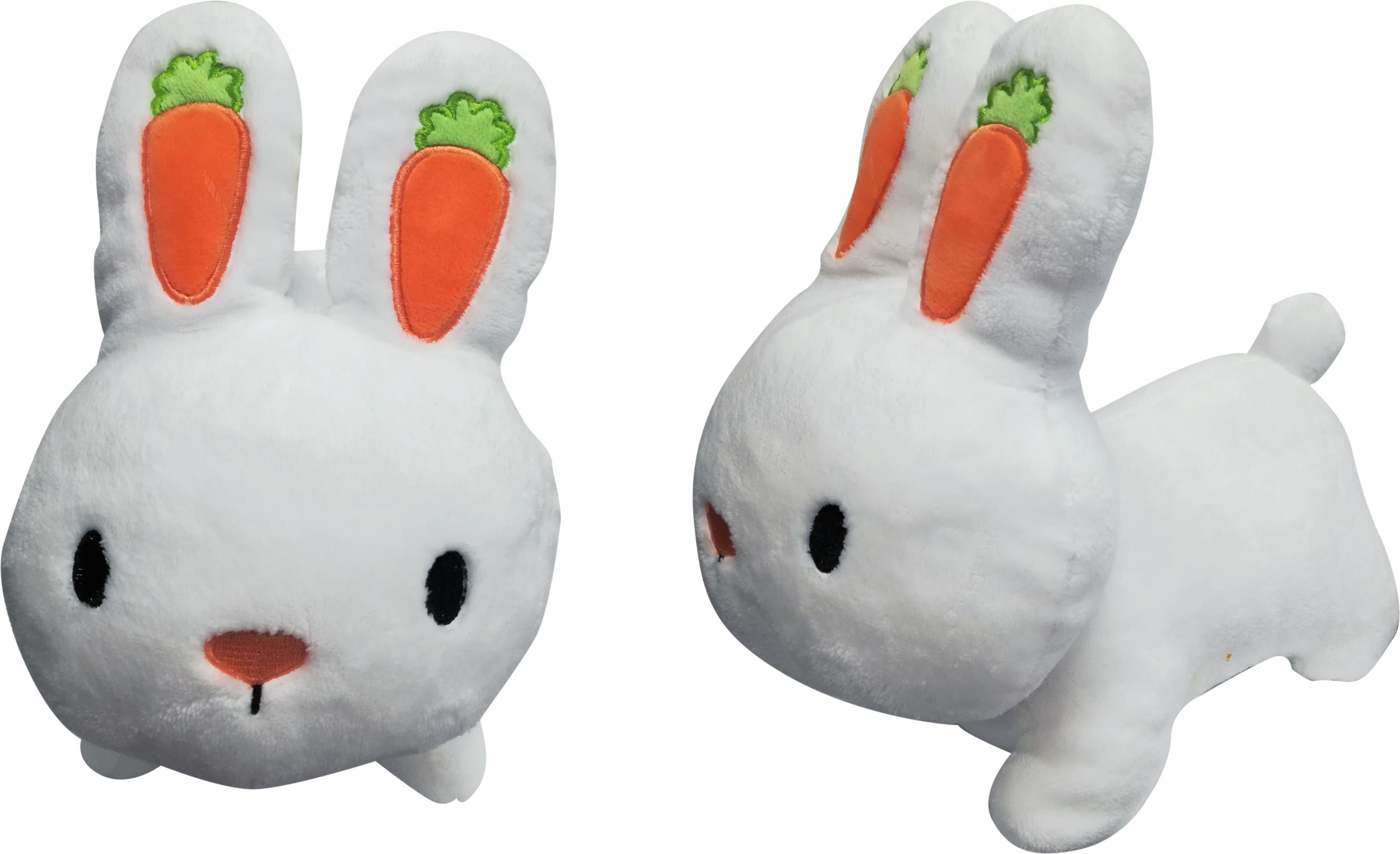 Carrot-Ear Easter Bunny Plush Composite_or_Mixed