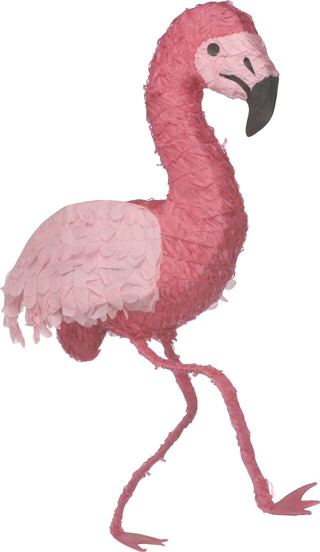 Flamingo Pinata Front_Angled_Right