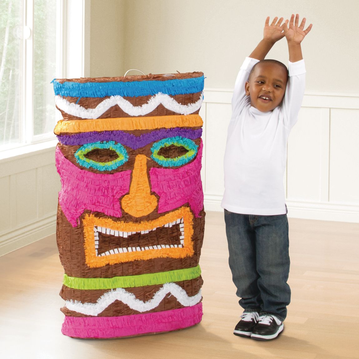 Giant Tiki Pinata Front_Angled_Right