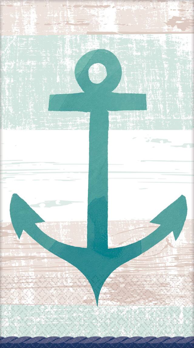 Sea, Sand & Sun Guest Towels, 16-pk Front_Flat