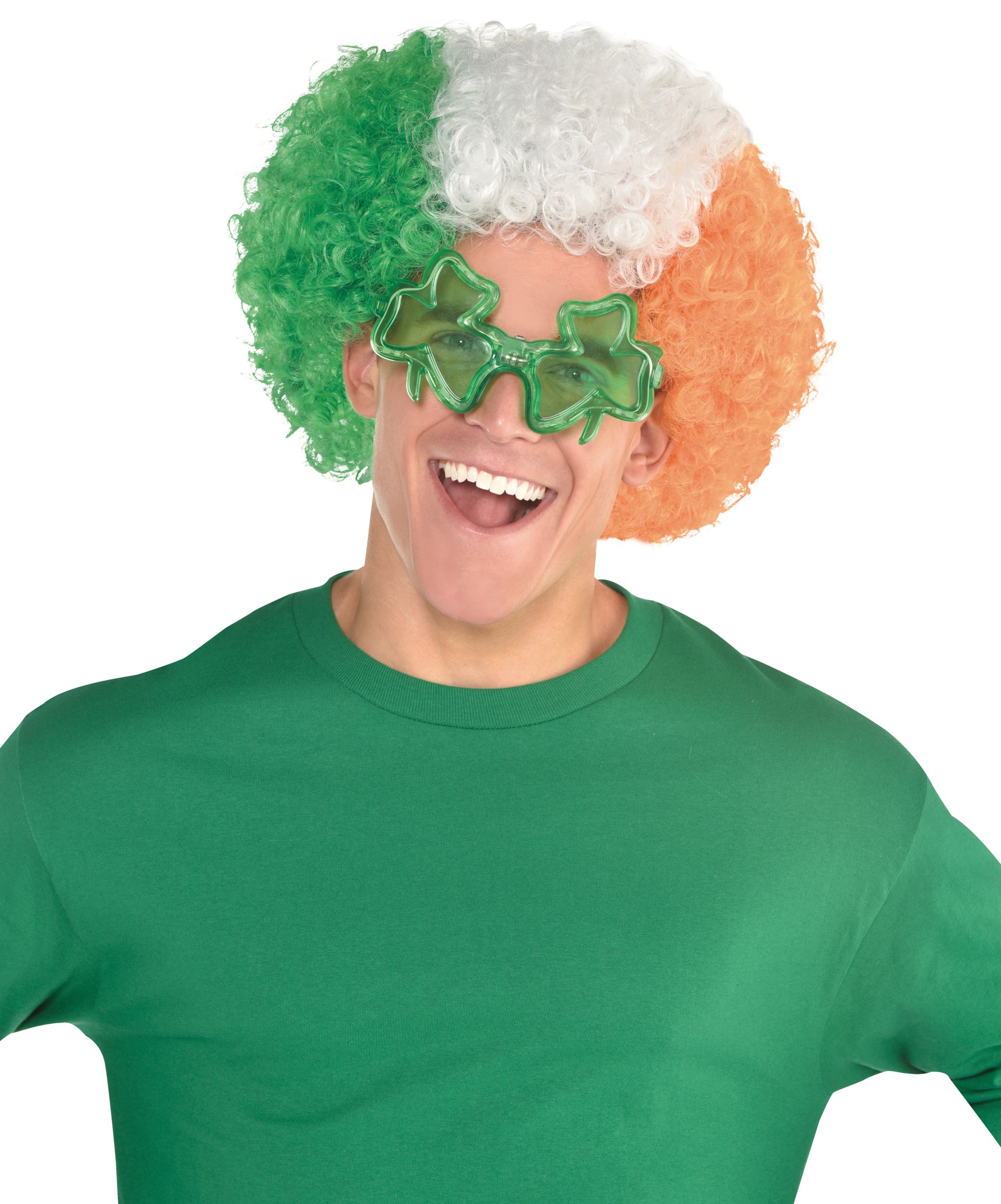 Irish hotsell green wig