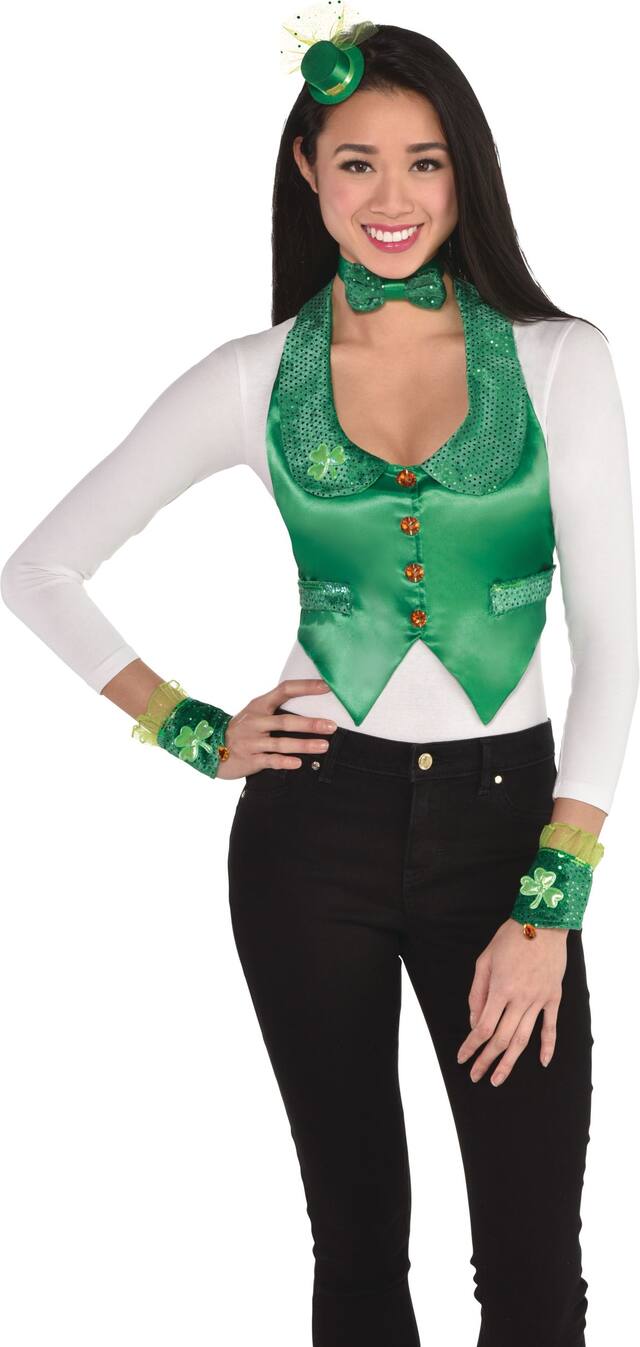 Adult Leprechaun Accessory Kit, 4-pc Front_Flat