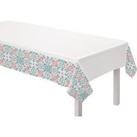 Boho Fabric Table Cover Front_Angled_Left