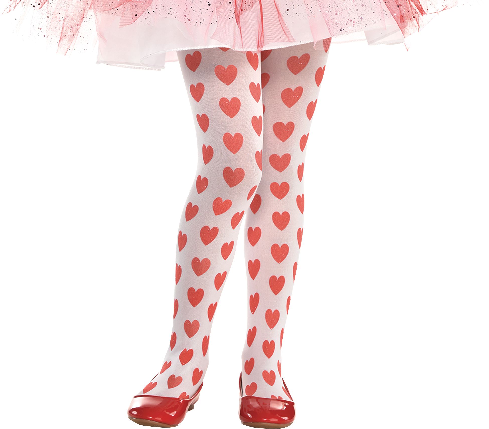 Kids Red Heart Tights Composite_or_Mixed