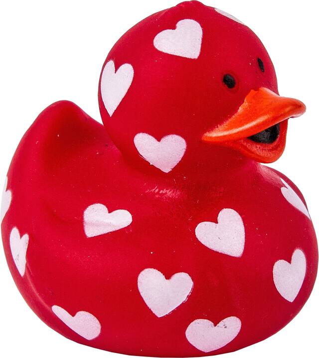 Valentine's Day Rubber Duck Front_Angled_Right