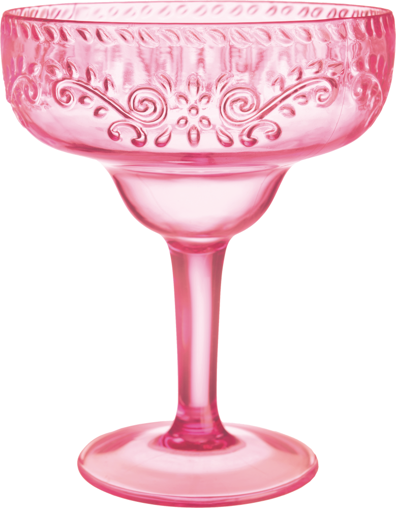 Margarita Glass, Pink Party City