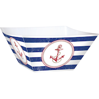 Bols à collation à rayures nautiques, paq. 3 Front_Angled_Right