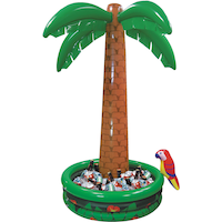 Glacière palmier gonflable géante