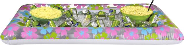 Inflatable Hibiscus Buffet Cooler Front_Elevated