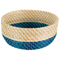 Bol en osier Boho Vibes, 11 po Front_Elevated