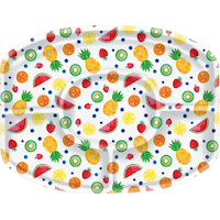 Hello Summer Sectional Platter Overhead_Flat