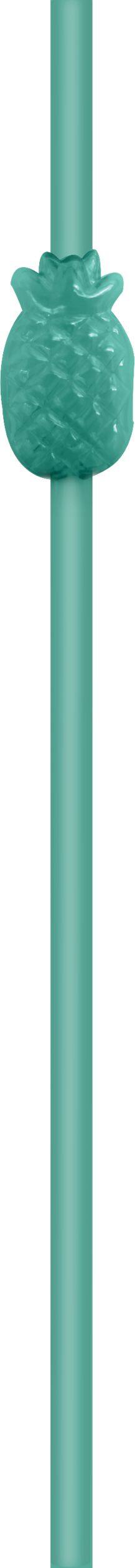 Key West Pineapple Reusable Straws, 10-pk Front_Flat