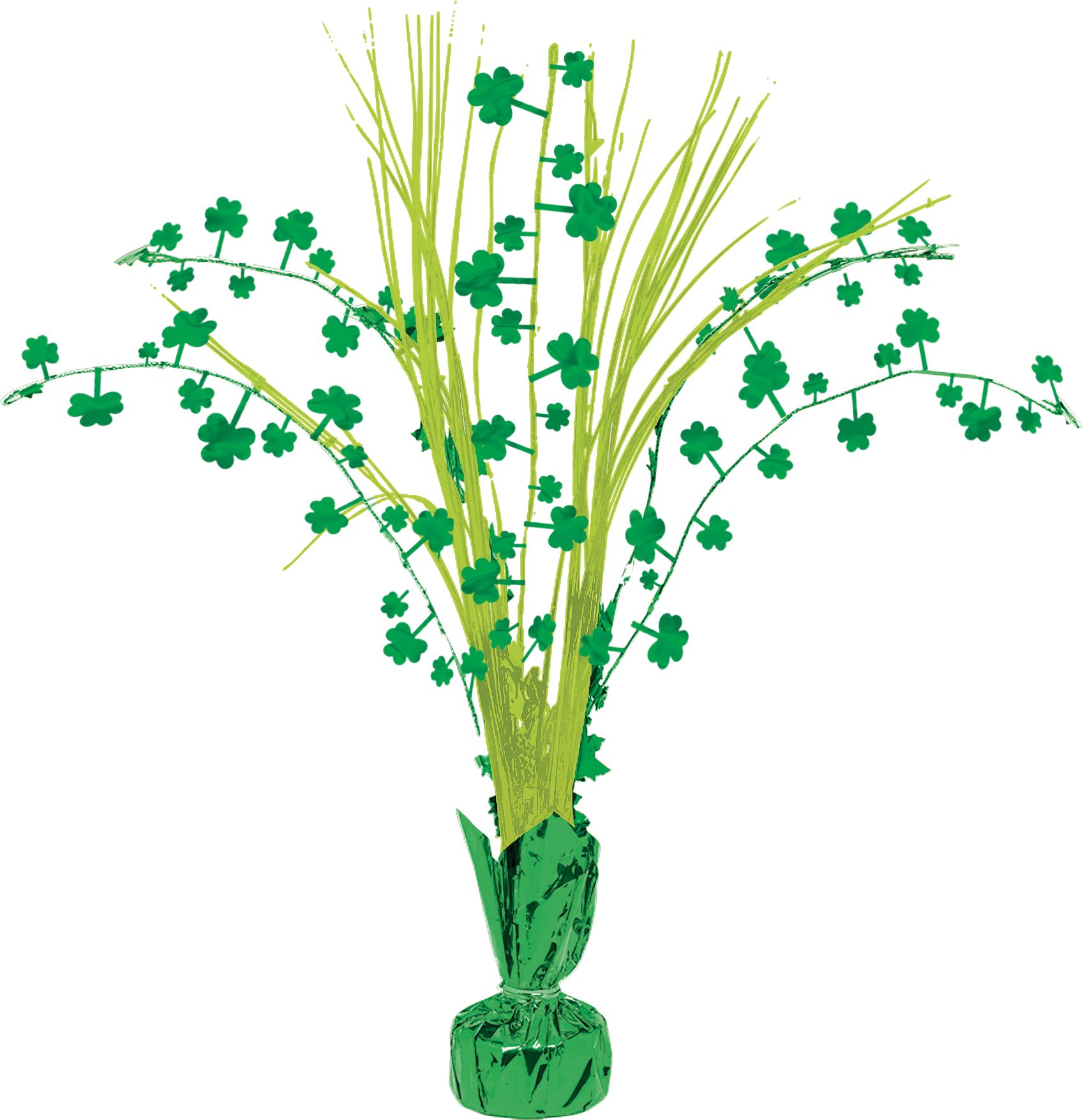 Shamrock Spray Centerpiece Front_Elevated
