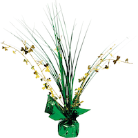Shamrock Spray Centerpiece Front_Elevated