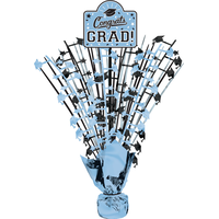 Centre de table fontaine Congrats Grad Front_Flat