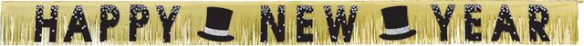 Black, Gold, & Silver New Year's Fringe Banner Front_Flat