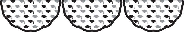 Grid Graduation Bunting Garland Front_Flat
