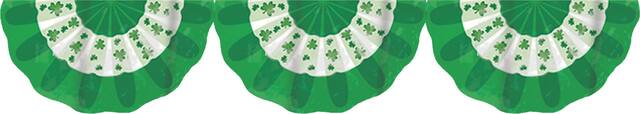 Shamrock St. Patrick's Day Bunting Front_Flat