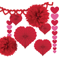 Valentine's Day Decorating Kit, 9-pc Front_Flat