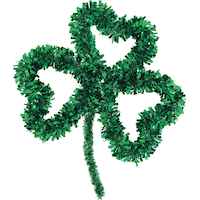 Couronne étincelante de trèfles