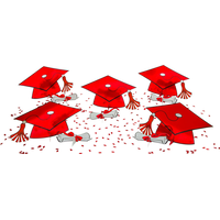 Décorations de table Remise des diplômes, paq. 11 Composite_or_Mixed