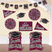 Graduation Room Decorating Kit, 10-pc Composite_or_Mixed