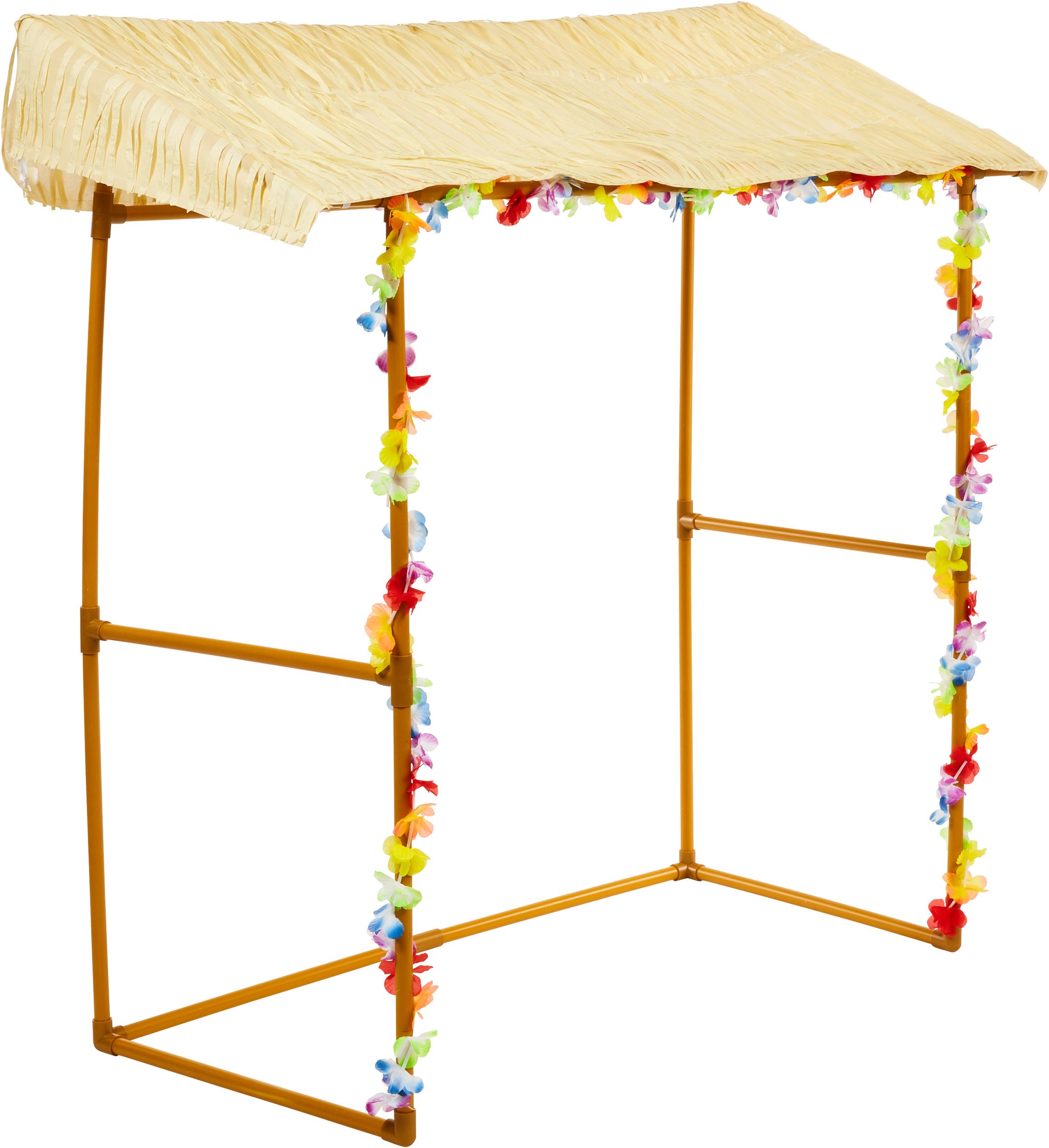 Tiki Bar Hut Front_Angled_Right