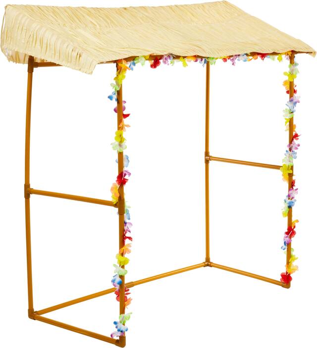 Tiki Bar Hut Front_Angled_Right