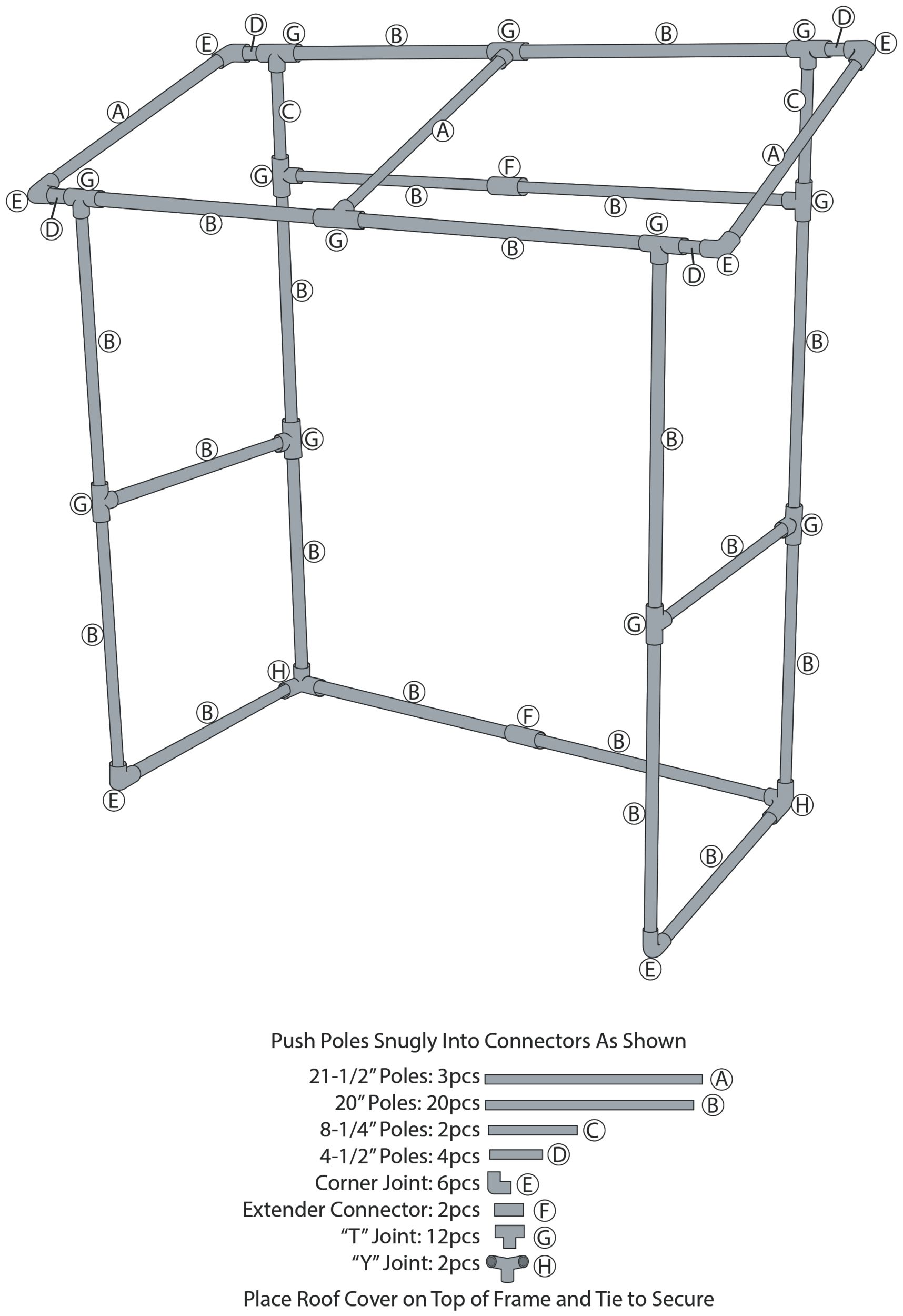 Tiki Bar Hut Front_Angled_Left