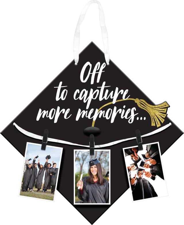 Graduation Cap Photo Sign Front_Flat
