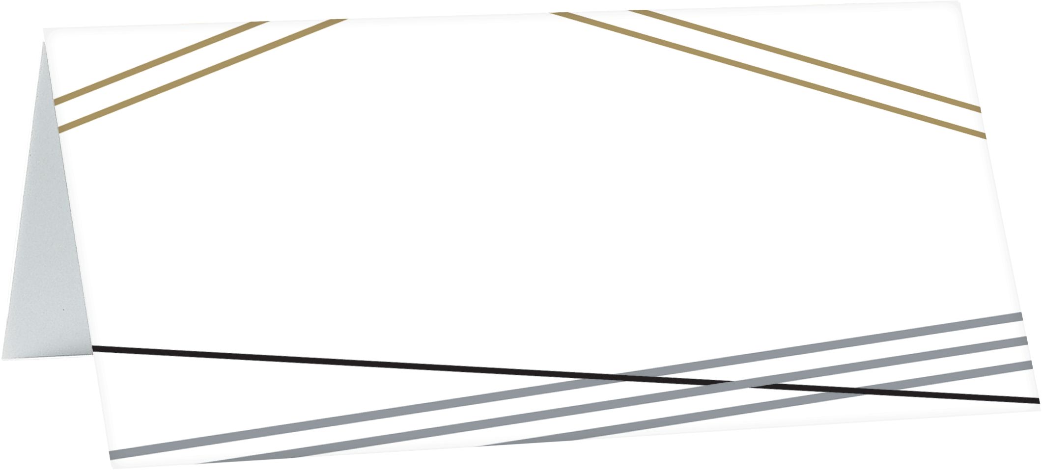 Black, Gold & Silver New Year's Eve Bar Decorating Kit, 29-pc Front_Angled_Right