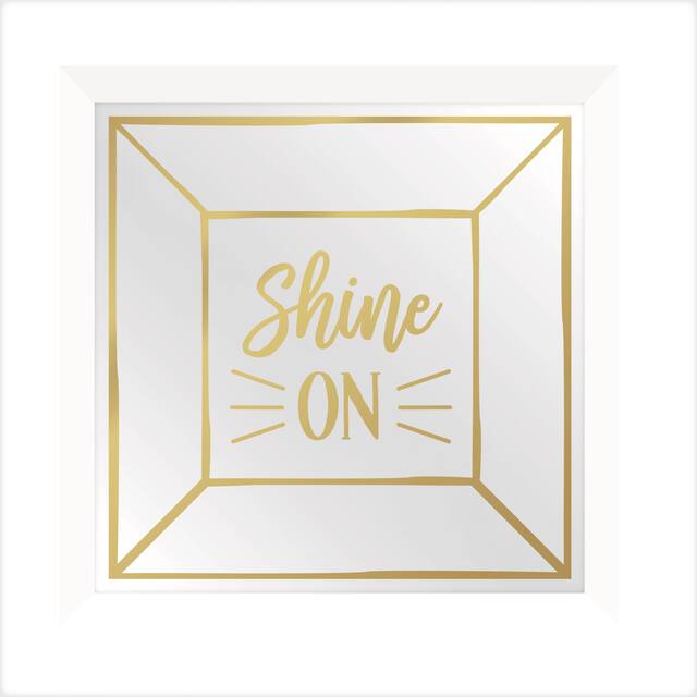 Affiche miroir Shine On Overhead_Flat