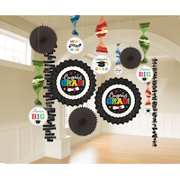 Multicolour Graduation Decorating Kit, 13-pc Front_Flat