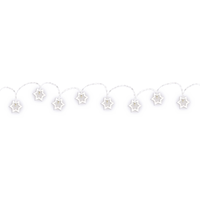 Star of David LED String Lights Front_Flat