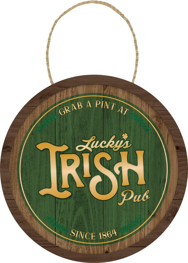 Affiche Grab a Pint de la Saint-Patrick Front_Flat