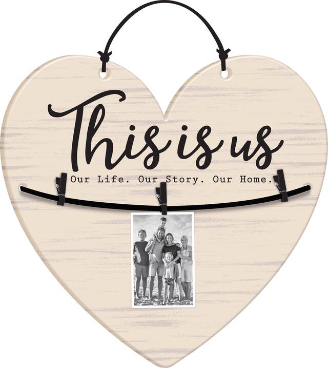 Affiche photo This is Us cœur Front_Flat