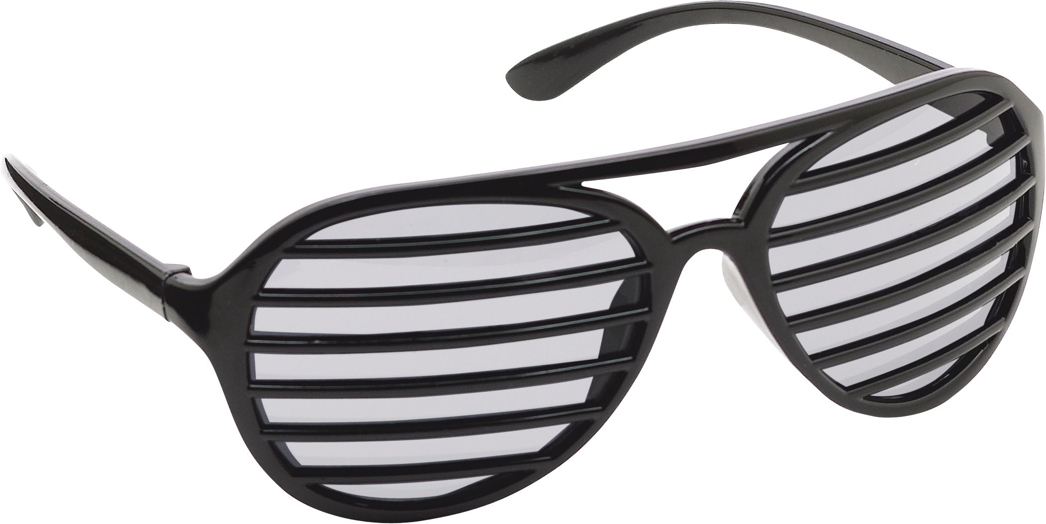 Black Shutter Glasses Front_Angled_Right