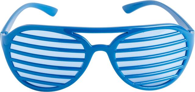 Blue Shutter Glasses Front_Elevated