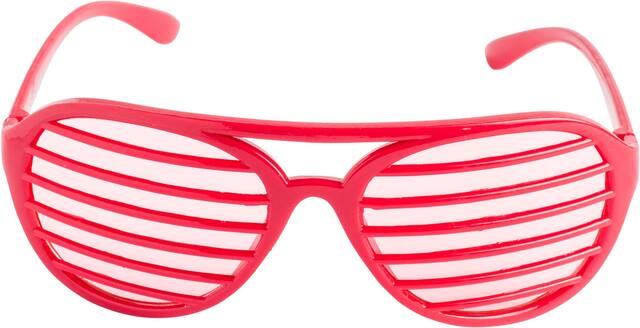 Shutter Glasses, Red, One Size, Wearable Costume Accessory for Halloween Front_Elevated